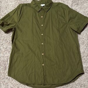 NWOT DIP Olive Green Men's Shirt